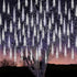 Christmas Lights Outdoor UL Certified Meteor Shower Lights 12 Inch 10 Tubes LED Falling Rain Drop Lights Icicle Snow Cascading Xmas Lights for Tre...