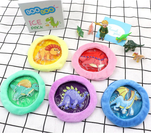 Boo Boo Ice Pack, Kid Reusable Ice Pack, Auxiliary Fever Reduction, Hot Cold Pack for Kid Injuries, Wisdom Teeth, Baby Colic, Gas and Upset Stomac...
