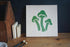 Stencil1 Mushroom Stencil, Flower Mushrooms, Garden Stencils 8.5 x 11 inches for Painting, Wall Art, DIY at Home and Used for Decor, On Fabric, Gl...