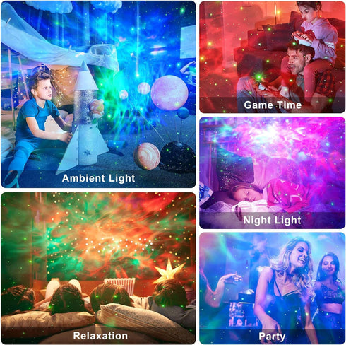 2024 Astronaut Galaxy Projector, Star Projector Galaxy Night Light with Remote Control, Starry Nebula Space Buddy Projector for Bedroom, Gifts for...