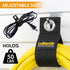 LuBanSir 9 Pack Extension Cord Holder, 17-Inch Extension Cord Storage Strap for Garage Organization and Storage...