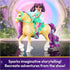Unicorn Academy, Ava & Leaf Set with 2 Riding Accessories & Hair Styling Tool, Dolls & Unicorn Toys for Girls Ages 4 and up...