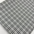 White-Black Checkered Plaid Fabric Width 57 Inches Yarn Dyed Polyester for DIY Sewing (2 Yard pre Cut)...