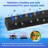 HiTauing 6 Count Carbon Reducer Filter Pads for aqueon?Fish Tank Filter Pads for QuietFlow LED PRO Model 10...