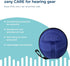 BANZ Baby Ear Defenders Case 0-36 Months - Navy Blue – Travel Case Container for Baby & Toddler Headphone Protection – Lightweight, Compact & Dura...