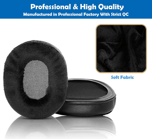 Soft Fabric Headset Earpads Compatible with Yamaha HPH-MT8 Headphone Replacement Headphone Ear Pads...