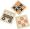 Tic Tac Toe XO Wooden Board Games Desk Toys 3 Pack Classical Family Children Kids Educational Toy...