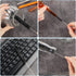 Straw Cleaner Brush 12Pcs Black Straw Brush 8 Inch Pipe Cleaners Scale Brush for Straws Reusable 12 Sizes of Straw Cleaning Brushes Set for Cleane...