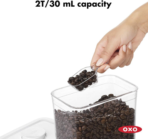 OXO Good Grips POP Container Coffee Scoop, Clear...