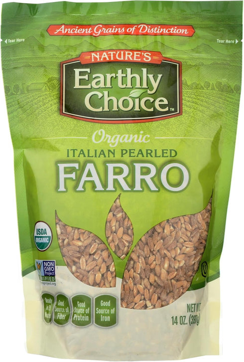 Nature's Earthly Choice - Organic Italian Pearled Farro - 14 oz....