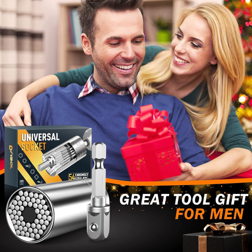 Dusor Gifts for Dad, Super Universal Socket, Cool Gadgets Tools for Men, Father's Day Gifts from Daughter, Wife, Son, Birthday Gifts for Men, Mens...