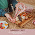 Sanrio Hello Kitty Stacked Snacks Ceramic Spoon Rest Holder | Kitchen Organizer For Utensils To Keep Countertop Clean...