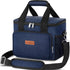 Tiblue Insulated Reusable Lunch Box for Office Work School Picnic Beach, Leakproof Freezable Cooler Bag with Adjustable Shoulder Strap (Medium, Da...