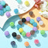 UR URLIFEHALL 50 Pcs Chunky Resin Rhinestone Beads Round Disco Ball Beads 20mm Bubblegum Beads Berry Beads for Making Supplies...