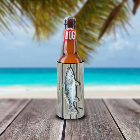 Fish Trout Ultra Beverage Insulators for slim cans...