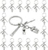 PHAETON 20PCS Toothbrush Toothpaste Keychain Tooth Shape Keyring Dentist Keychain Dental Hygienist Gift Dental Student Gift Dentist Graduation Gif...
