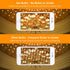 4-Pack Vintage 8W ST64 LED Edison Light Bulbs 100W Equivalent, 1400Lumens, 2700K Warm White, E26 Base LED Filament Bulbs, CRI 90+, Antique Glass S...