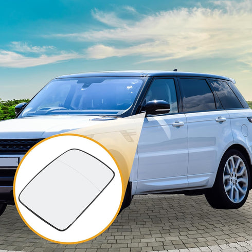 Rear View Mirrors Glass No.LR017067 - Car Right Side - for Land Rover RR Sport 2006-2009 Glass Clear - 1 Pc...