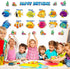 Under The Sea Birthday Bulletin Board Set Ocean Theme Classroom Decorations Sea Animals Tropical Fish Paper Cutouts Wall Decor for Back to School ...