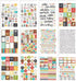 Simple Stories Carpe Diem Recipe A5 Stickers 12/Pkg, Multicolor...