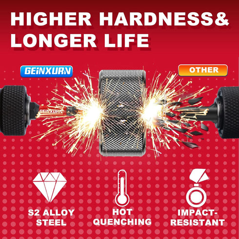 30Pieces T40 Impact Tough Magnetic Screwdriver Bit Set, 1 In. #40 Torx Head Power Bit Set, S2 Alloy Steel T40 Star Bit Set...