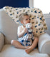 Sherpa Fleece Baby Blankets for Boys and Girls – Colorful, Reversible Baby Blankets for Newborns, Infants, Toddlers, and Nursery (Mountains & Arro...