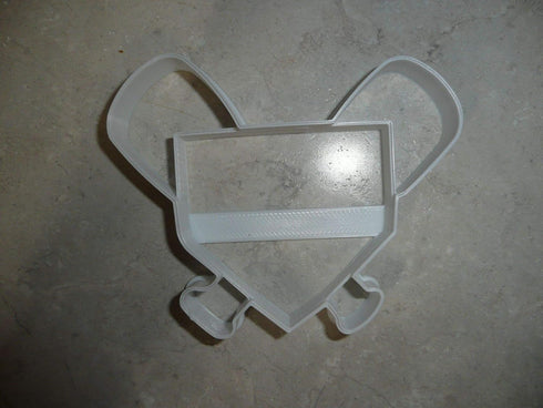 HOME PLATE WITH BASEBALL BATS FIELD DIAMOND BASE SPORTS COOKIE CUTTER MADE IN USA PR2540...