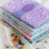 WENSIDUO 186Pcs Craft Textured Scrapbook Paper, Mesh Fabric Scrapbooking Supplies DIY Paper Stickers Craft Kits Collage Materials for Junk Journal...