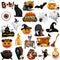 24 Pieces Halloween Refrigerator Magnets Pumpkin Ghost Magnets Halloween Decorative Car Fridge Magnetic Stickers Halloween Magnets Decorations for...