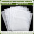 A4 Mulberry Paper Sheets Natural Fiber Rice Paper Handmade Decoupage Paper Sheets Art Tissue Washi Paper DIY Art Craft Origami for Kids Adults Gif...