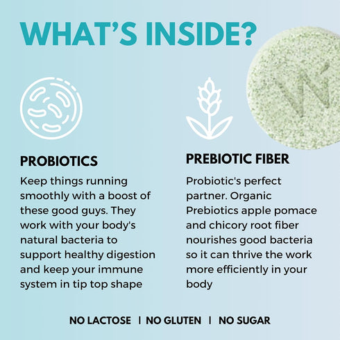 WELLBEING NUTRITION Daily Probiotic + Prebiotic| Plant Based |18 Billion CFU, 6 Strains for Men & Women with Organic Prebiotic Fiber for Digestion...