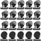 20 Pack Magnetic Clips Fridge Magnets Refrigerator Magnets, Black Magnet Clips for Whiteboard, Clip Magnets for Photo Displays, Home, Office,Class...