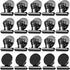 20 Pack Magnetic Clips Fridge Magnets Refrigerator Magnets, Black Magnet Clips for Whiteboard, Clip Magnets for Photo Displays, Home, Office,Class...