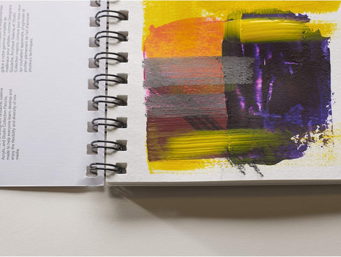 Winsor & Newton Professional Mixed Media Pad, 7" x 10", 30 Sheets, 250gsm, White...
