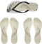 2 Pairs Arch Support Cushion Insoles Gel Adhesive Arch Support Anti-Slip Flip Flop Thong Inserts Self Adhesive Gel Arch Support Cushion Insoles Pl...