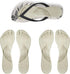 2 Pairs Arch Support Cushion Insoles Gel Adhesive Arch Support Anti-Slip Flip Flop Thong Inserts Self Adhesive Gel Arch Support Cushion Insoles Pl...
