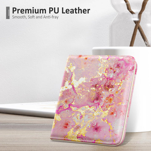 Nipichsha Womens Wallet, Small Slim RFID Credit Card Wallet for Women, Leather Compact Bifold Wallet with Zipper Coin Pocket, Cute Card Holder Wal...