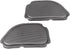 Black Metal Fairing Mesh Front Speaker Grills Cover Trim Replacement For Harley Road Glide FLTR 1998-2013...