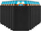 Blank Beer Can Coolers Sleeves (30-Pack) Soft Insulated Beer Can Cooler Sleeves - HTV Friendly Plain Black Can Sleeves for Soda, Beer & Water Bott...