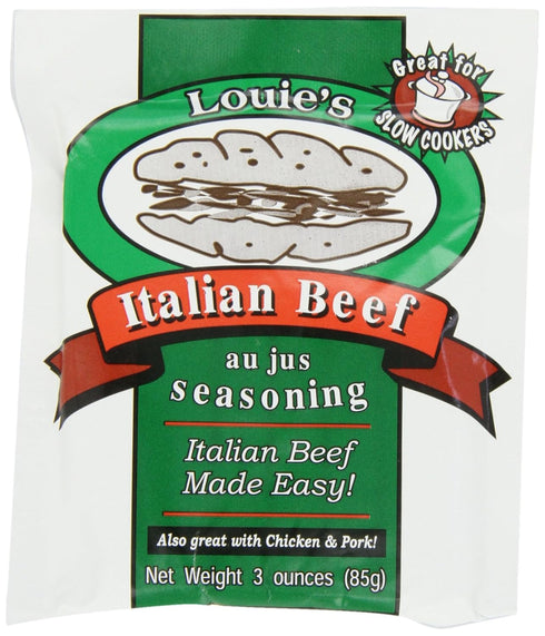 Louie's Italian Beef Seasoning, 3-Ounce (Pack of 8)...