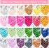 JHYlilia 1800Pcs 6mm Pearl Beads for Crafts, 24 Colors Round Pearls Beads with Holes for Jewelry Making Handcrafted Loose Spacer Beads for Crafts ...
