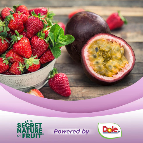 The Secret Nature of Fruit Focus Chews, Real Fruit Powered Vitamin Chews with Vitamins B6 & B12, Choline, L-Theanine, Passion Fruit & Strawberry f...