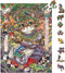 Wooden Puzzles Jigsaw Puzzles 119pcs DIY Puzzle for Adults and Kids Cat Puzzles-Gift for Christmas, Home Decorations, and Mindful Play 5.9 * 8.3 I...