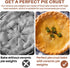 Sukh 1LB Pie Weights for Baking - Pie Crust Weights Ceramic Pie Weights Baking Weights Ceramic Weights Ceramic Beans for Baking Reusable Natural C...