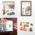 Landscape and City Themed Scrapbook Journaling Stickers, 150 Die-Cut PET and Washi Paper Sticker Book for Junk Journaling, Collage, Craft Projects...
