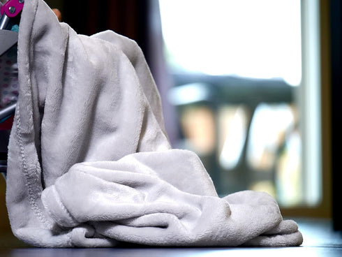 Luxuriously Soft Baby Blanket - Grateful Gray - 30" x 40" - Super Soft Baby Blankets | Receiving Blanket | Ideal for Newborns...