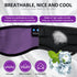 TOPOINT Bluetooth Sleep Eye Mask Wireless Headphones, Sleeping Eye Cover Travel Music Headsets with Microphone Handsfree, Sleep Headphones for Sid...