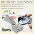 Multifunctional Wire Dishwashing Rags, Non-Scratch Steel Wire Dishcloth, Double Layer Multipurpose Cleaning Cloth, Scrubs for Dish, Pan Pot, Stove...