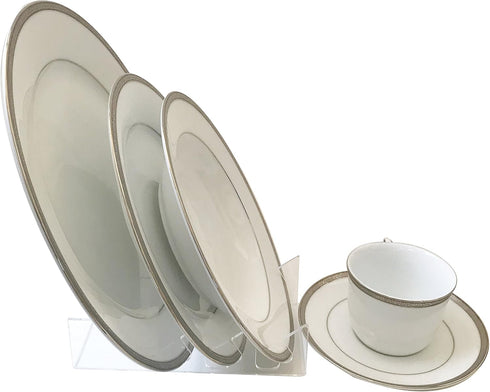 Dinnerware Plate Place Setting Display Stand for 3 - 5 Plates (Item #102113)...