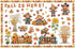 165 Pcs Fall Bulletin Board Decor Sets Harvest Thanksgiving Classroom Bulletin Board Maple Leaves Borders Corn Haystack Scarecrows Fence Cutouts f...